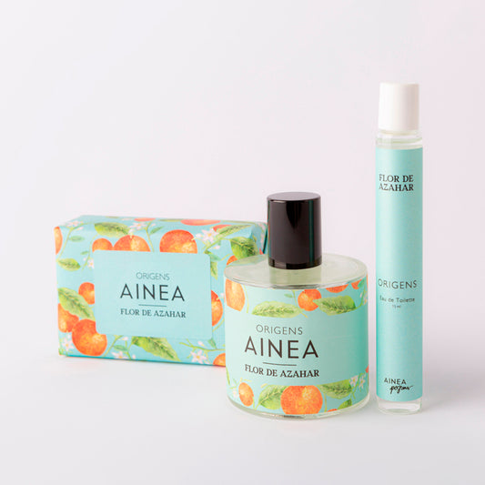 Orange Blossom Gift Pack - (Cologne 50 ml + Roll-on 15 ml + Soap)
