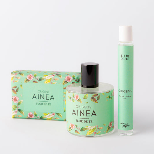 Tea Flower Gift Pack - (Cologne 50 ml + Roll on 15 ml + Soap 125 g)